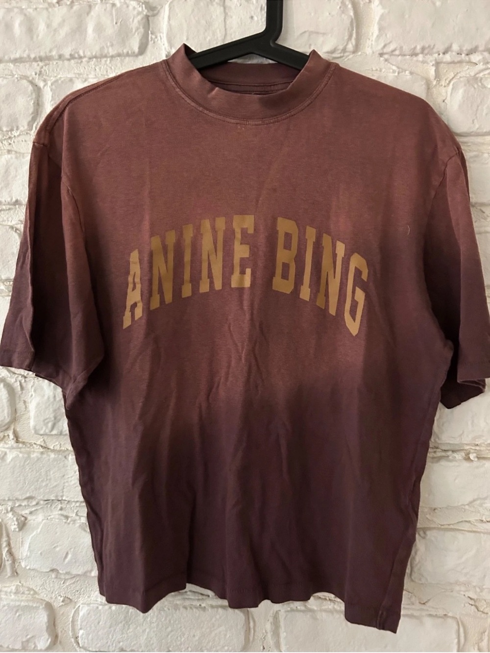 Annie Bing dip dye cinnamon Tee XS